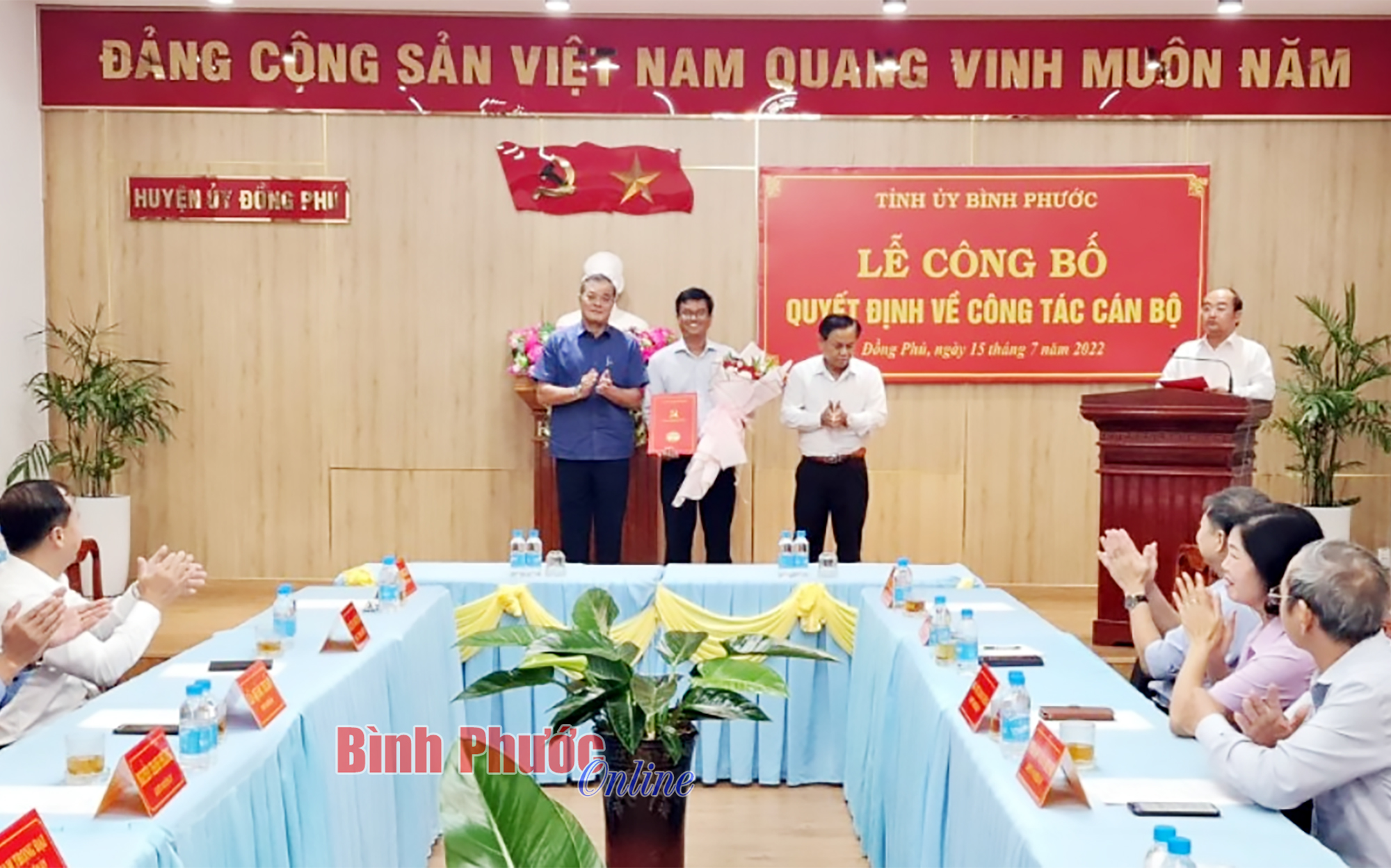 Bình Phước: Ông Lê Văn Trân nhận nhiệm vụ tại Ủy ban Kiểm tra Tỉnh ủy