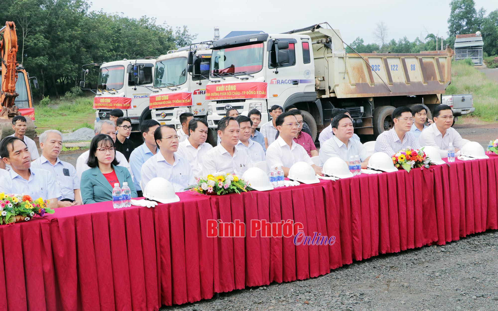 Đồng Xoài: Người dân hiến 3,8 ha đất để thi công đường Phan Bội Châu