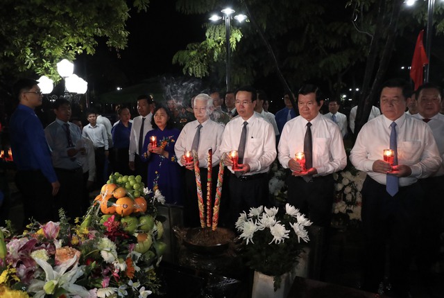 Dựng xây đất nước đẹp giàu là sự tri ân ý nghĩa nhất với các anh hùng, liệt sĩ - Ảnh 1. Dựng xây đất nước đẹp giàu là sự tri ân ý nghĩa nhất với các anh hùng, liệt sĩ - Ảnh 1.