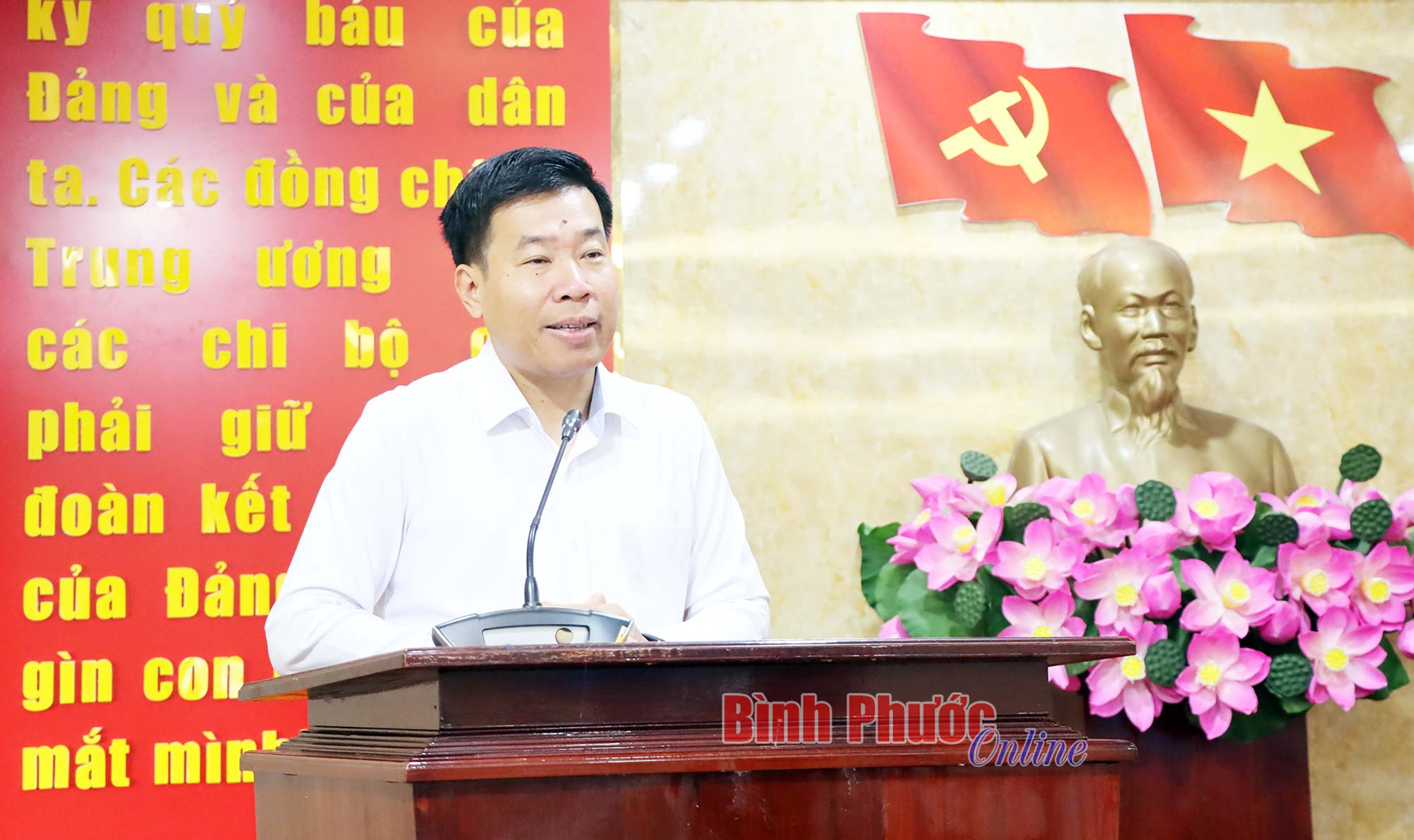 Hội nghị Ban Chấp hành Đảng bộ tỉnh Bình Phước đánh giá thực hiện Nghị quyết giữa nhiệm kỳ 2020-2025