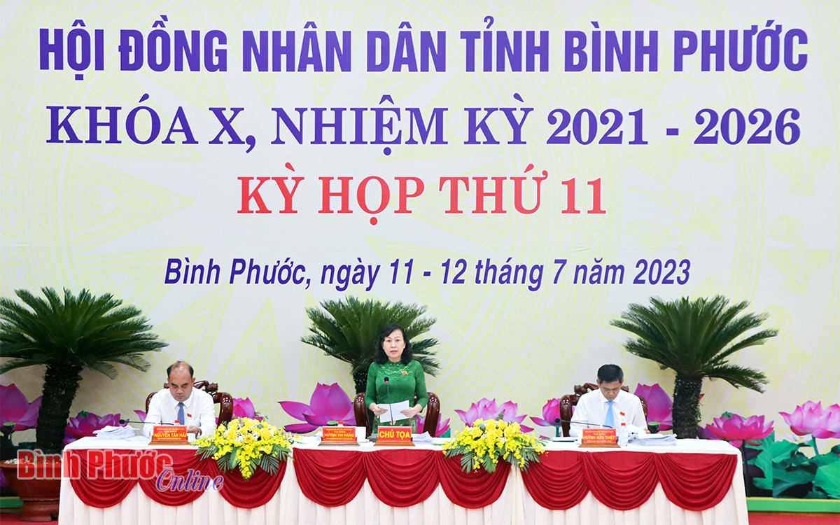 Hội đồng nhân dân tỉnh tiến hành chất vấn, trả lời chất vấn