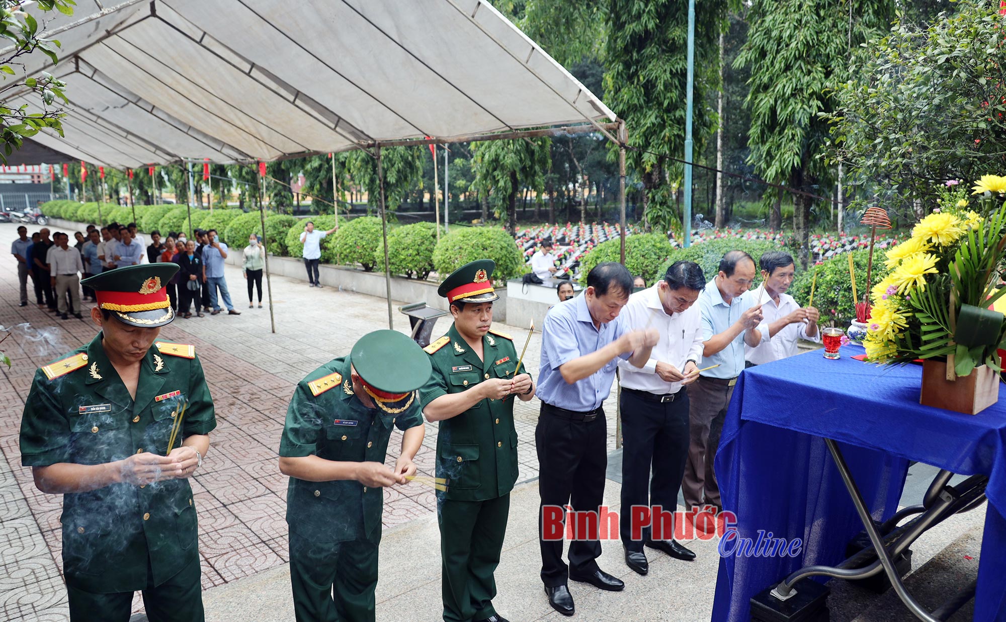 Truy điệu và an táng liệt sĩ Bùi Văn Khang