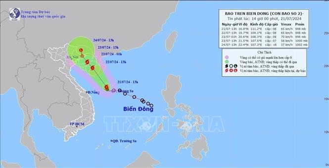 Thủ tướng ra công điện về ứng phó bão số 2 và mưa lũ