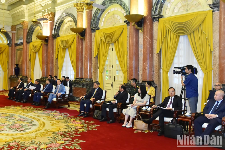 [Ảnh] Chủ tịch nước Tô Lâm tiếp Phó Chủ tịch Ủy ban châu Âu Josep Borell Fontelles ảnh 6