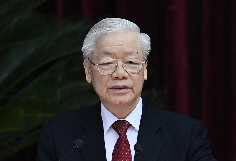 Tổng Bí thư Nguyễn Phú Trọng. (Ảnh: ĐĂNG KHOA)
