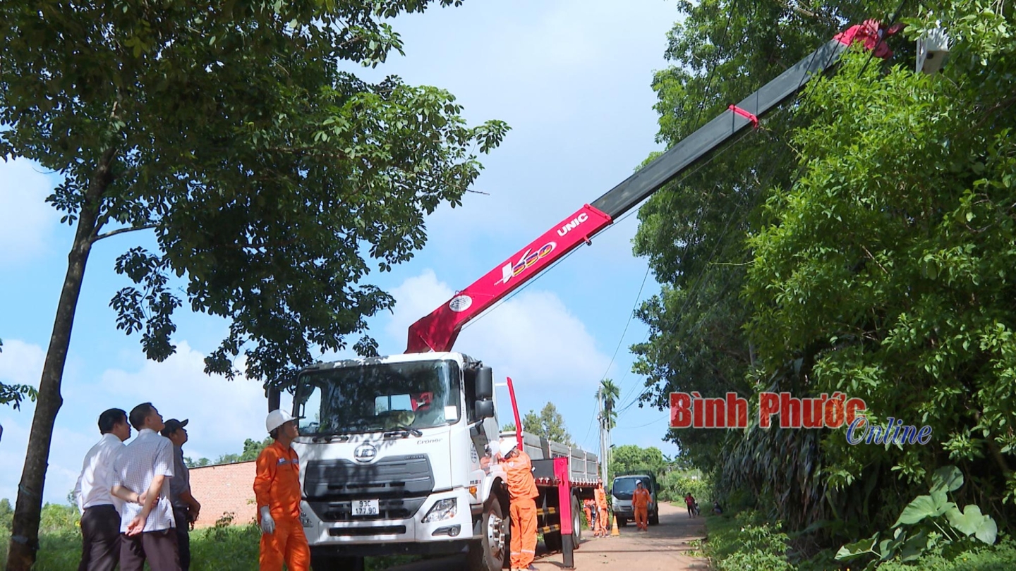 Đảm bảo an toàn lưới điện mùa mưa