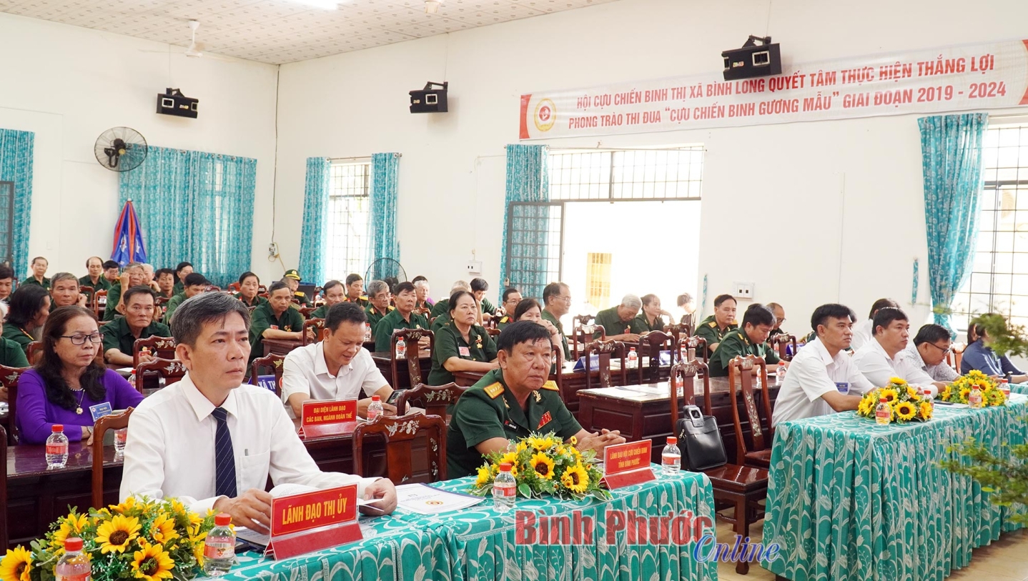 Đại hội thi đua 'Cựu chiến binh gương mẫu' thị xã Bình Long