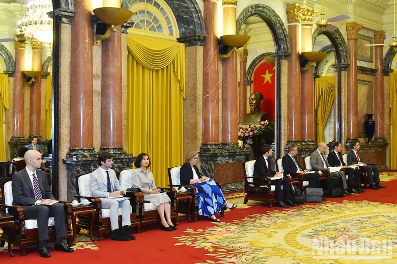 [Ảnh] Chủ tịch nước Tô Lâm tiếp Phó Chủ tịch Ủy ban châu Âu Josep Borell Fontelles ảnh 7