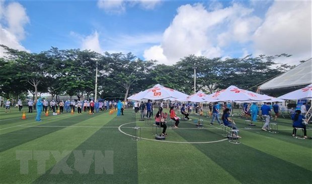 Vượt 33.700 ca mắc, Bình Dương xin phân bổ khẩn 1 triệu liều vaccine hình ảnh 1 Vuot 33.700 ca mac, Binh Duong xin phan bo khan 1 trieu lieu vaccine hinh anh 1