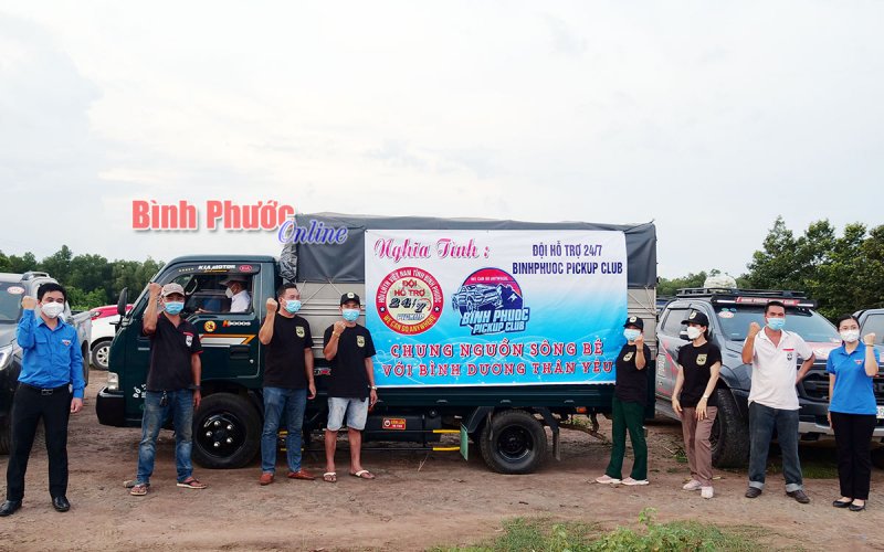 Pickup Bình Phước hướng về tâm dịch - Binh Phuoc, Tin tuc Binh Phuoc, Tin  mới tỉnh Bình Phước