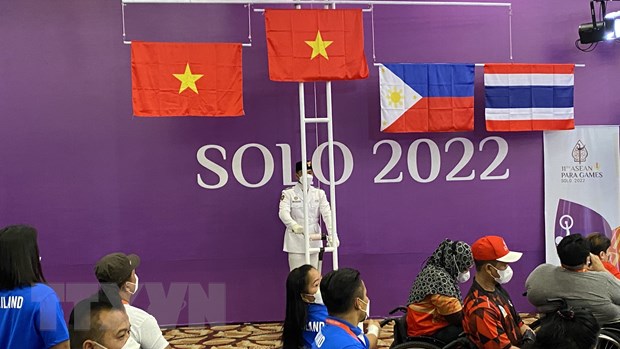 Đoàn Việt Nam tiến sát chỉ tiêu tại ASEAN Para Games 2022 hình ảnh 1 Doan Viet Nam tien sat chi tieu tai ASEAN Para Games 2022 hinh anh 1