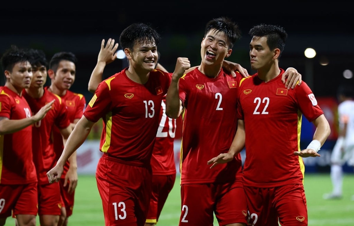 Đội tuyển Việt Nam quyết tâm vô địch AFF Cup 2022 sau lần gần nhất lên ngôi vào năm 2018. (Ảnh: VFF) 