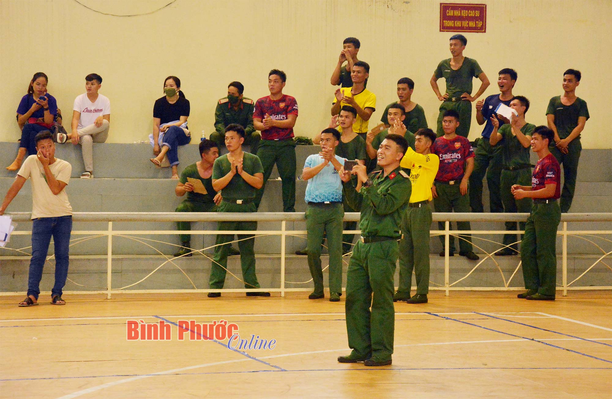 Binh đoàn 16 nhất bóng chuyền nữ Đại hội TDTT tỉnh Bình Phước năm 2022