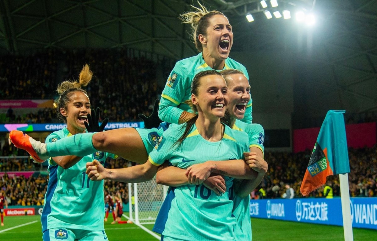 Australia vào vòng 1/8 sau màn hủy diệt Canada. (Nguồn: Getty Images)