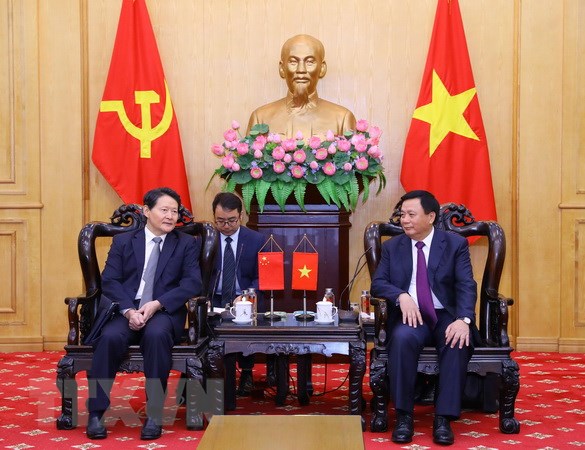 Việt Nam-Trung Quốc tăng cường chia sẻ kinh nghiệm trong xây dựng Đảng hình ảnh 1 Viet Nam-Trung Quoc tang cuong chia se kinh nghiem trong xay dung Dang hinh anh 1