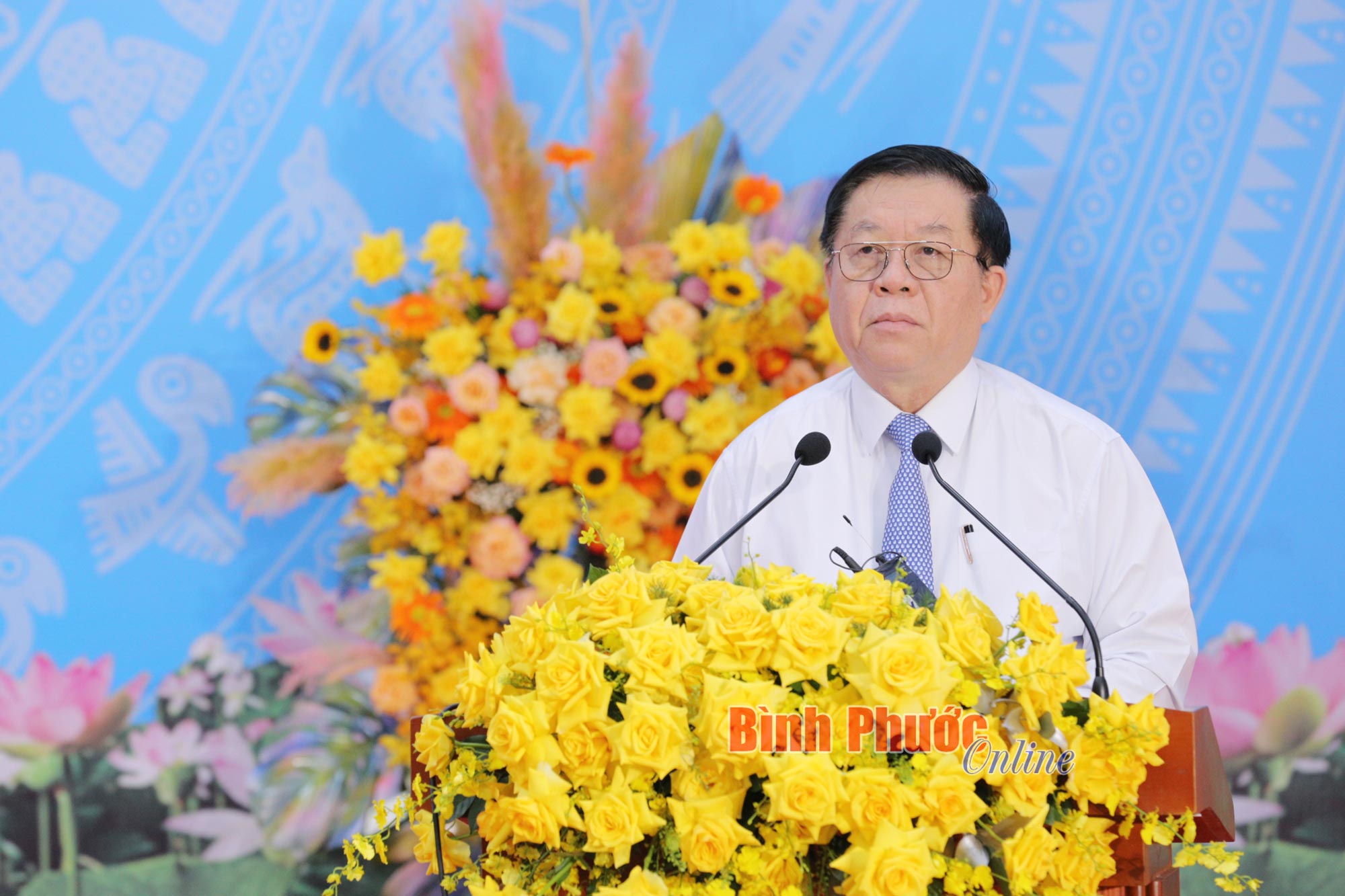 Bí thư Trung ương Đảng, Trưởng ban Tuyên giáo Trung ương Nguyễn Trọng Nghĩa đánh giá cao sự quan tâm đến lĩnh vực văn hóa của tỉnh Bình Phước