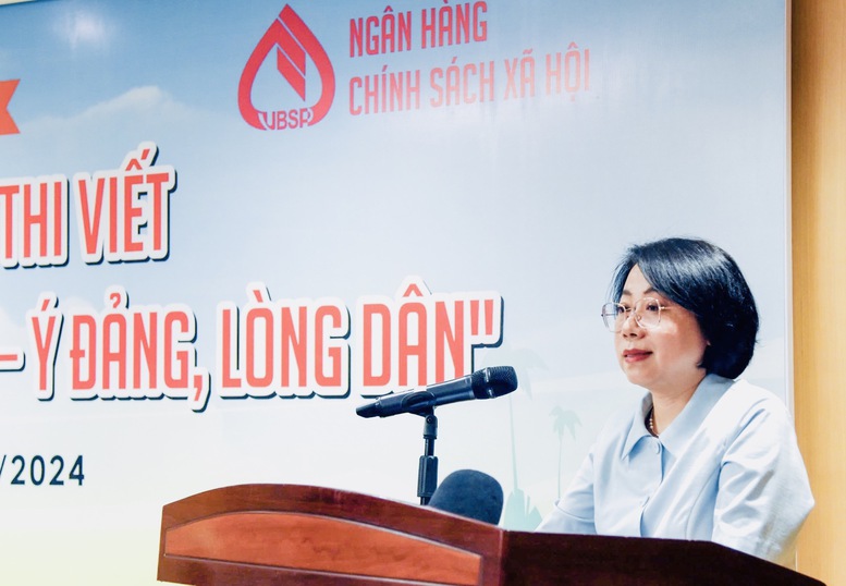 Ph&aacute;t động thi viết 'T&iacute;n dụng ch&iacute;nh s&aacute;ch x&atilde; hội - &Yacute; Đảng, l&ograve;ng D&acirc;n'- Ảnh 2.