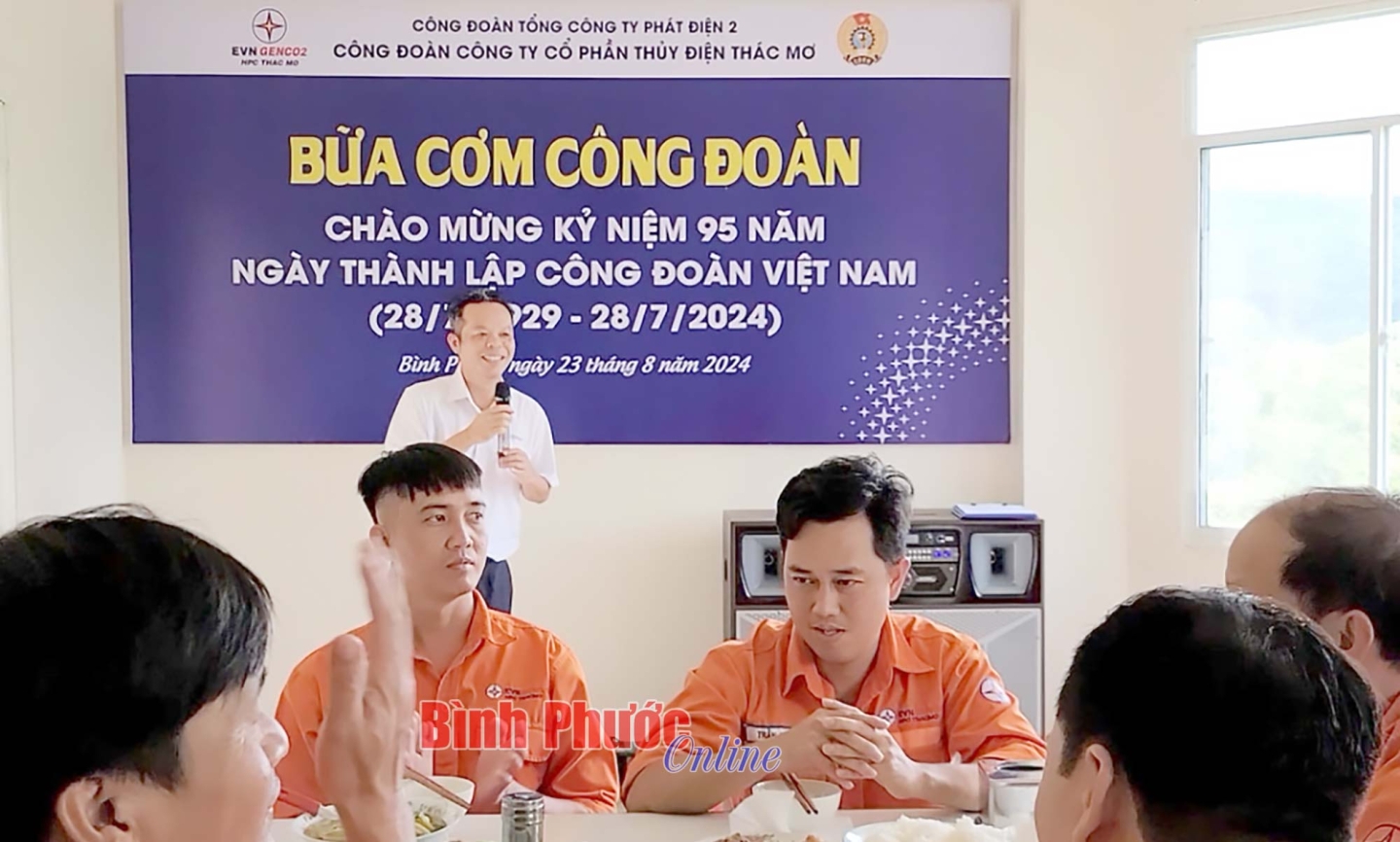 Ấm áp “Bữa cơm công đoàn” của TMP