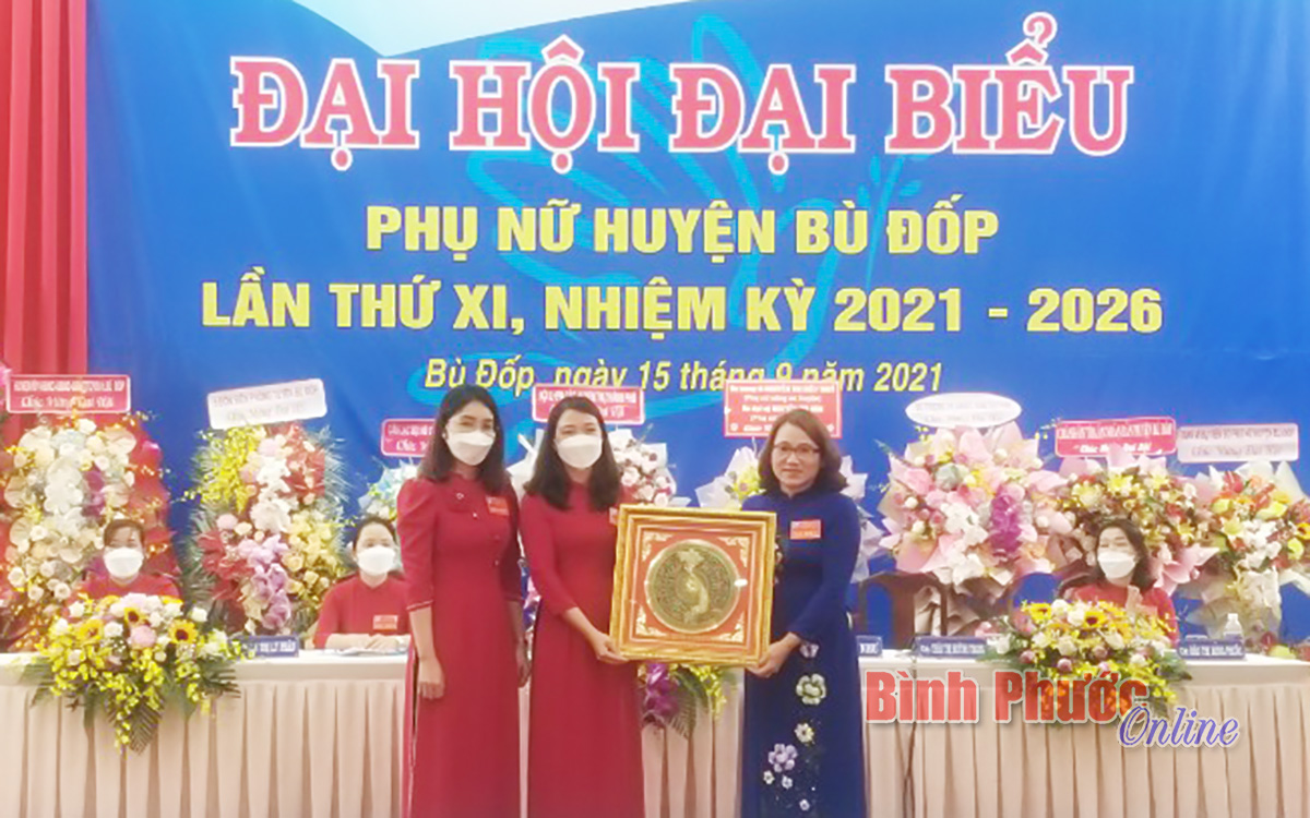 Đại hội đại biểu Phụ nữ huyện Bù Đốp nhiệm kỳ 2021