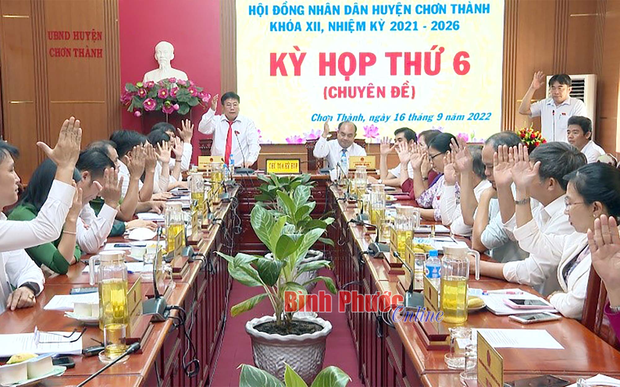 Chơn Thành: Thành lập 2 phòng Kinh tế và Quản lý đô thị