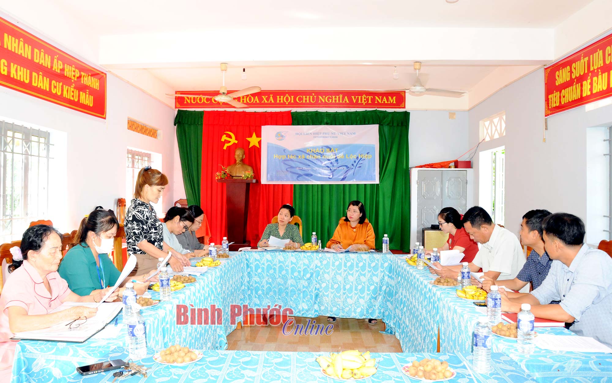 Trung ương Hội LHPN Việt Nam khảo sát mô hình khởi nghiệp tại Lộc Ninh, Bình Phước