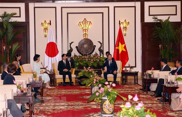 Hoàng Thái tử Nhật Bản và Công nương thăm thành phố Đà Nẵng hình ảnh 1 Hoang Thai tu Nhat Ban va Cong nuong tham thanh pho Da Nang hinh anh 1