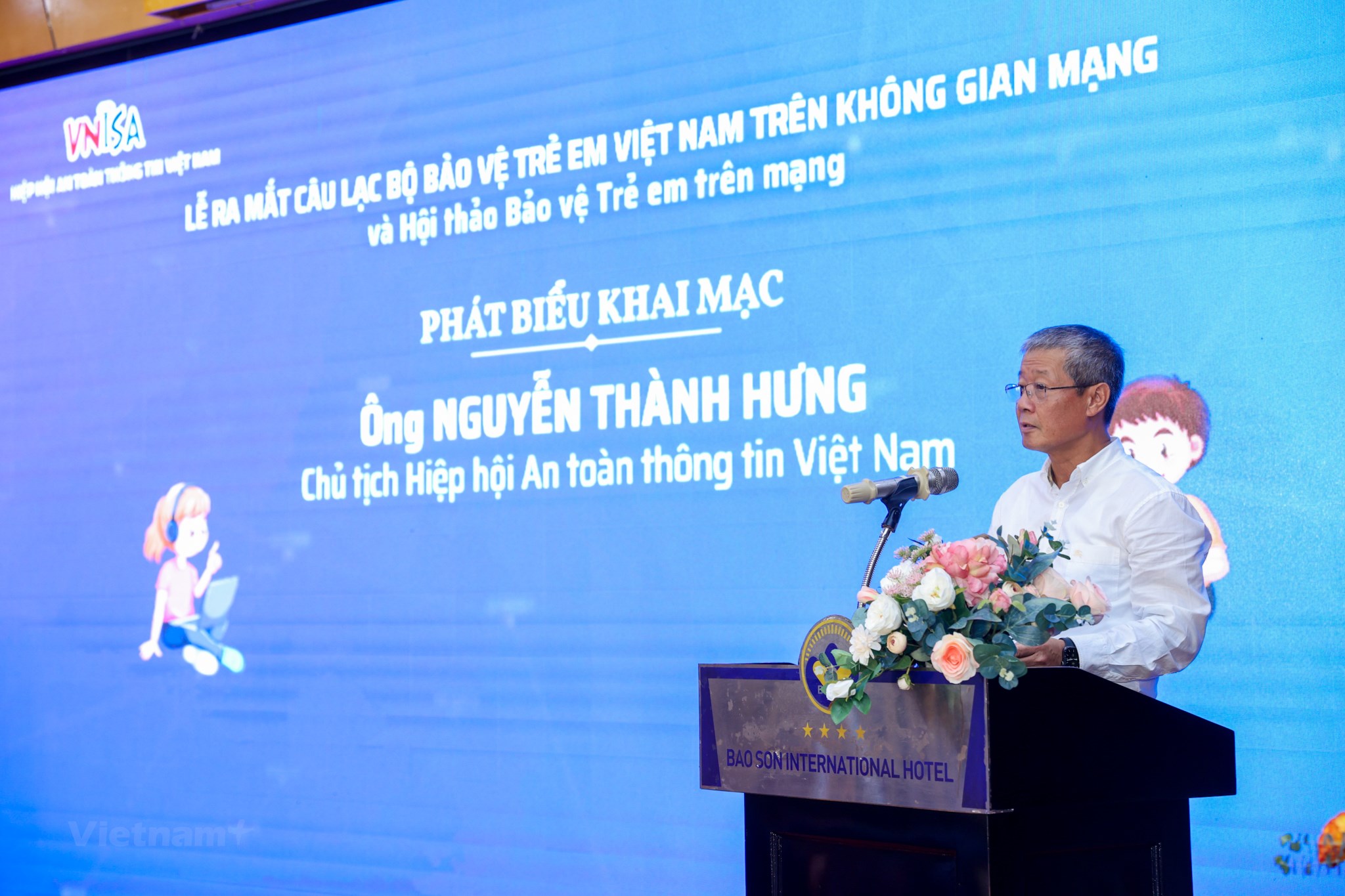 Lan dau tien co Cau lac bo Bao ve tre em Viet Nam tren khong gian mang hinh anh 2