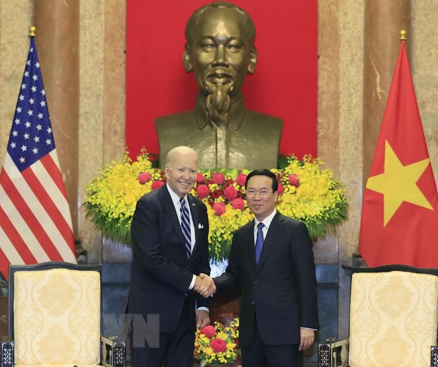 Nhin lai chuyen tham Viet Nam cua Tong thong Hoa Ky Joe Biden hinh anh 1