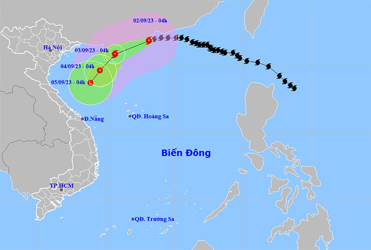 Thời tiết ngày 2