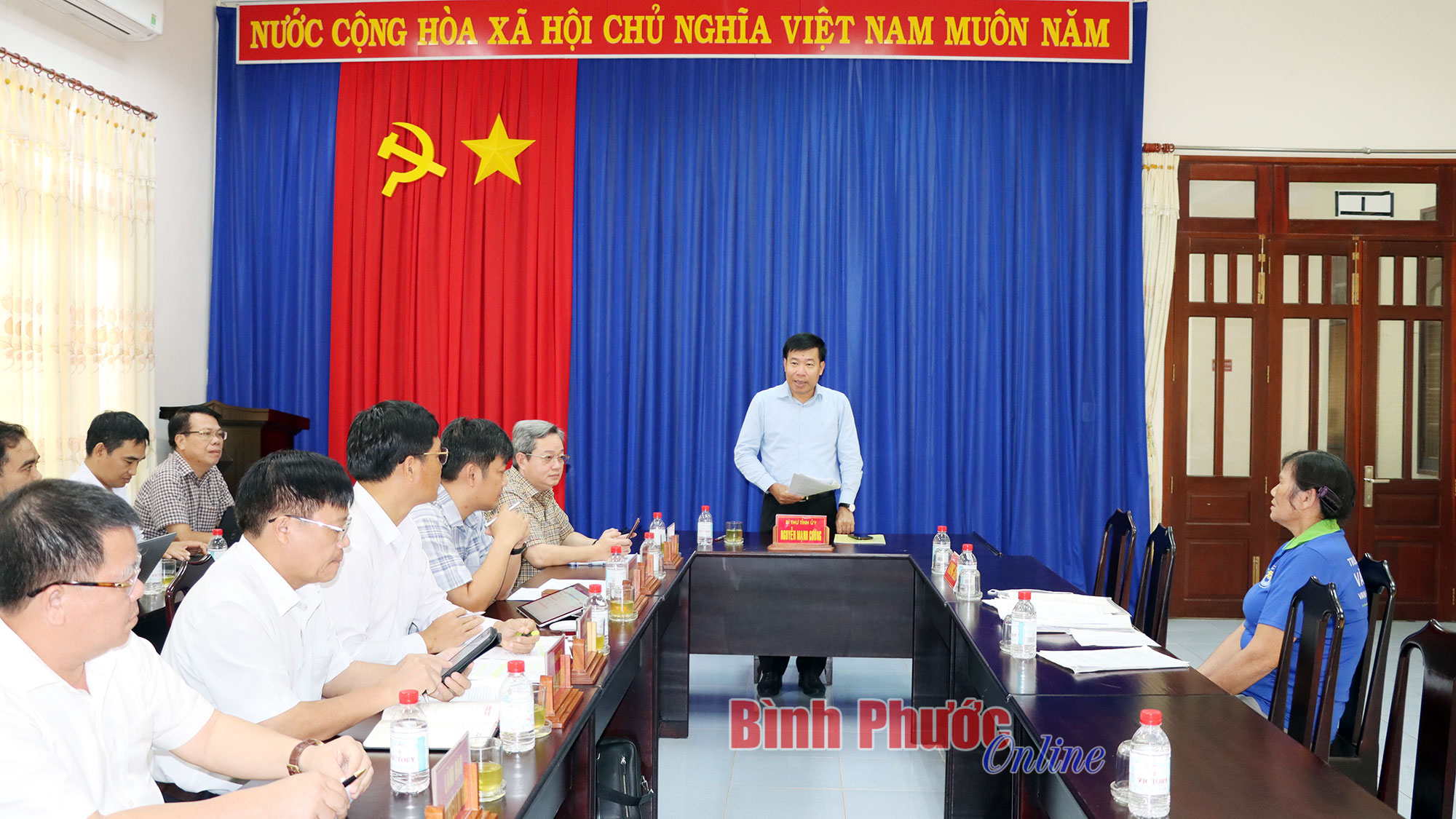 Bí thư Tỉnh ủy Nguyễn Mạnh Cường tiếp công dân định kỳ tháng 9