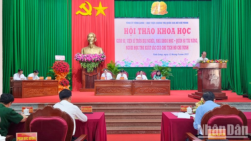 Vĩnh Long tổ chức hội thảo khoa học về Giáo sư, Viện sĩ Trần Đại Nghĩa