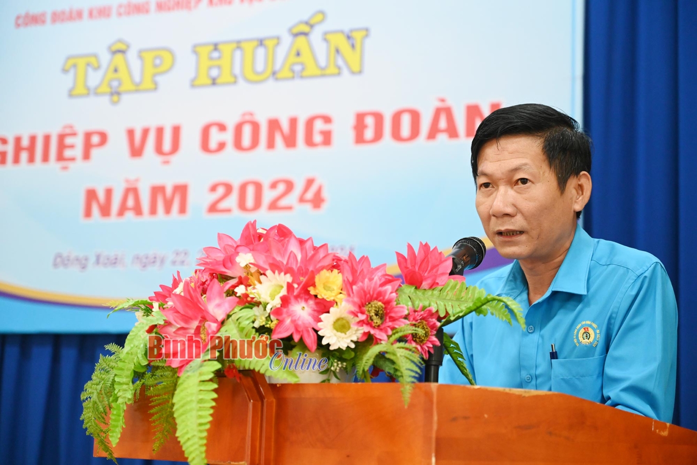 Hơn 50 cán bộ công đoàn được tập huấn nghiệp vụ năm 2024