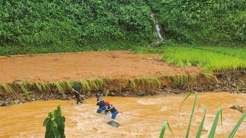 Cao Bằng: Vẫn còn 33 người mất tích trong các khu vực sạt lở đất