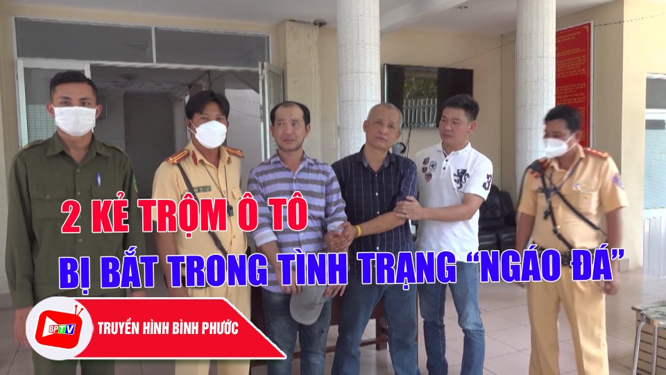 2 kẻ trộm ô tô bị bắt trong tình trạng “ngáo đá” |BPTV