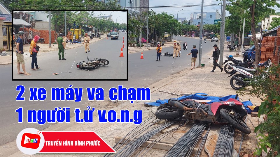 2 xe máy va chạm, 4 người thương v.o.n.g |BPTV