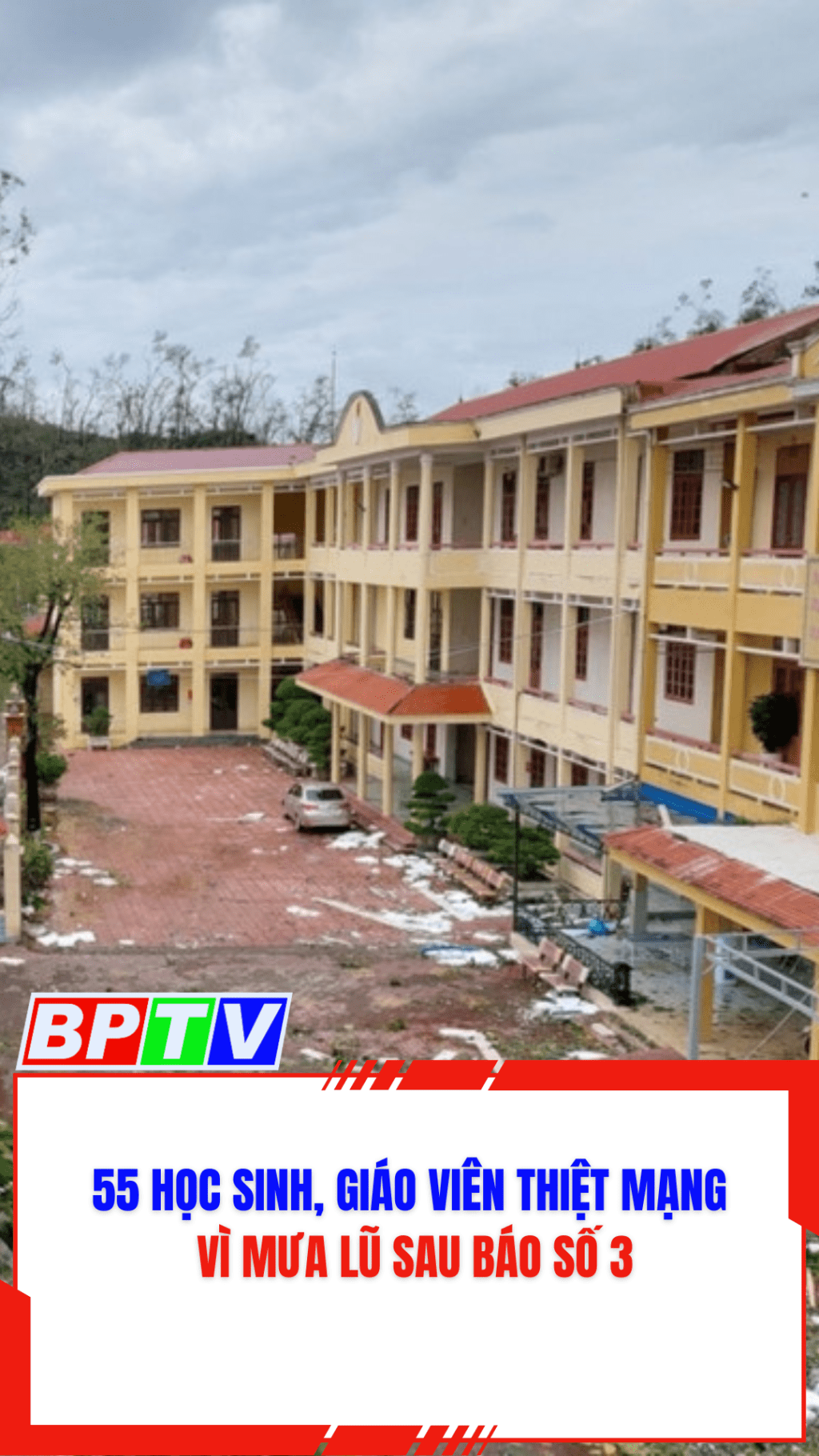 55 học sinh, gi&aacute;o vi&ecirc;n thiệt mạng v&igrave; mưa lũ sau b&aacute;o số 3 #shorts