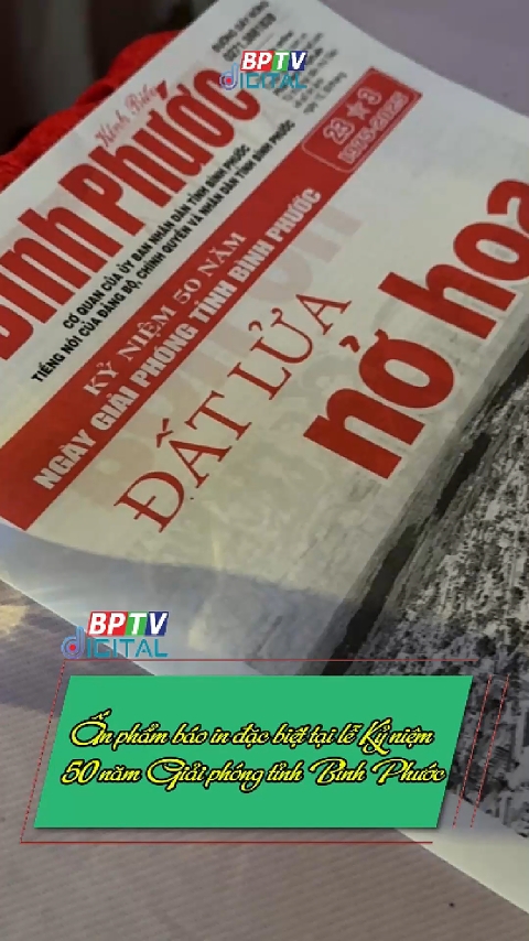  Ấn phẩm báo in đặc biệt - Món quà của BPTV 