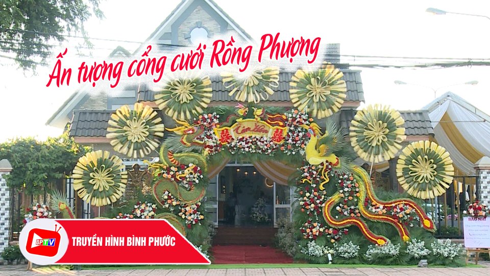 Ấn tượng cổng cưới Rồng Phượng |BPTV