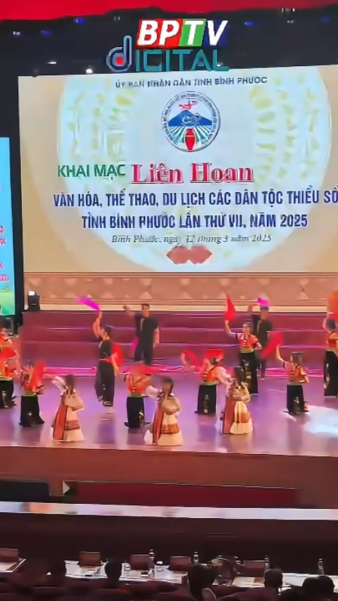 Ấn tượng Liên hoan văn hóa, thể thao, du lịch các dân tộc thiểu số tỉnh Bình Phước lần thứ VII, năm 2025 #shorts