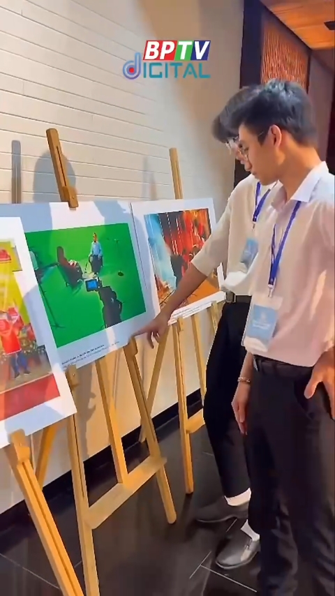 Ấn tượng triển lãm ảnh 'Những người làm truyền hình" tại Liên hoan Truyền hình toàn quốc lần thứ 42 #shorts