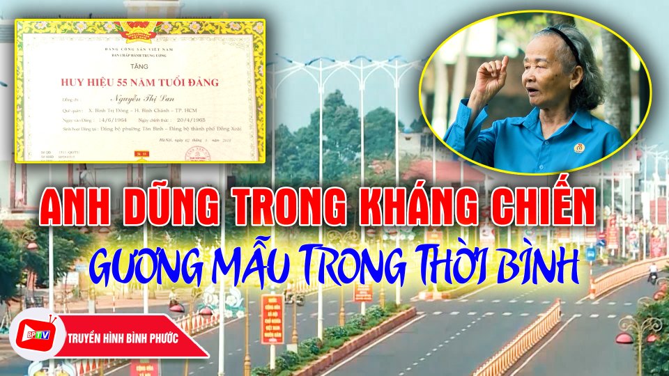 Anh dũng trong kháng chiến, gương mẫu trong thời bình |Niềm vui tuổi hạc ||BPTV
