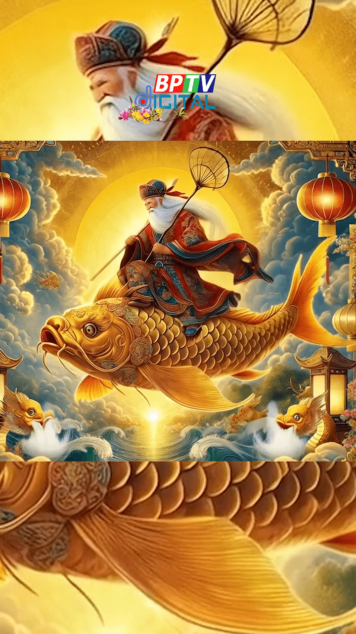 Bạn có biết vì sao ông Công ông Táo chỉ cưỡi cá chép về chầu trời? #shorts