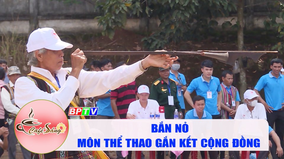 Bắn nỏ: môn thể thao gắn kết cộng đồng |Cà phê sáng 8-7-2022 |BPTV