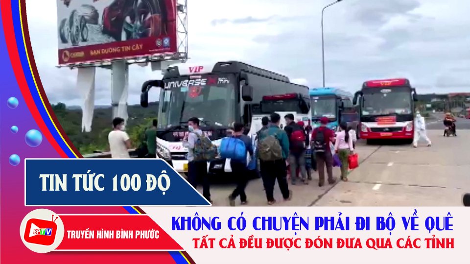 Bản tin 100 độ 7-10-2021| Không có chuyện đoàn hàng trăm người dân đi bộ qua Tây Nguyên 
