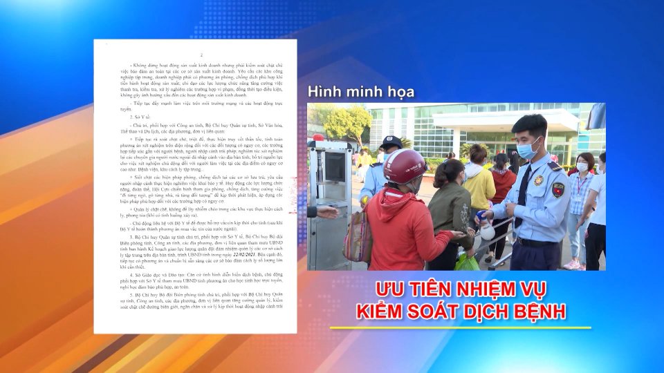 Bản tin Covid-19: Bình Phước ưu tiên nhiệm vụ kiểm soát dịch bệnh