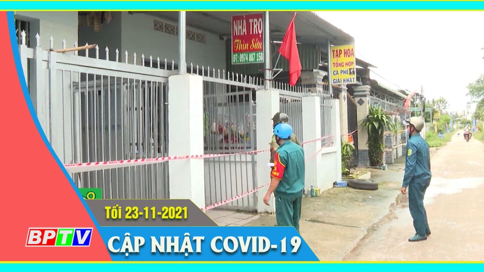 Bản tin Covid-19 tối 23-11-2021
