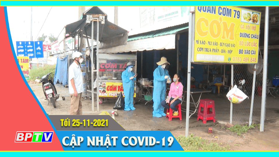 Bản tin Covid-19 tối 25-11-2021