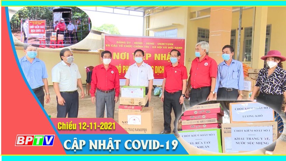 Bản tin Covid chiều 12-11-2021 