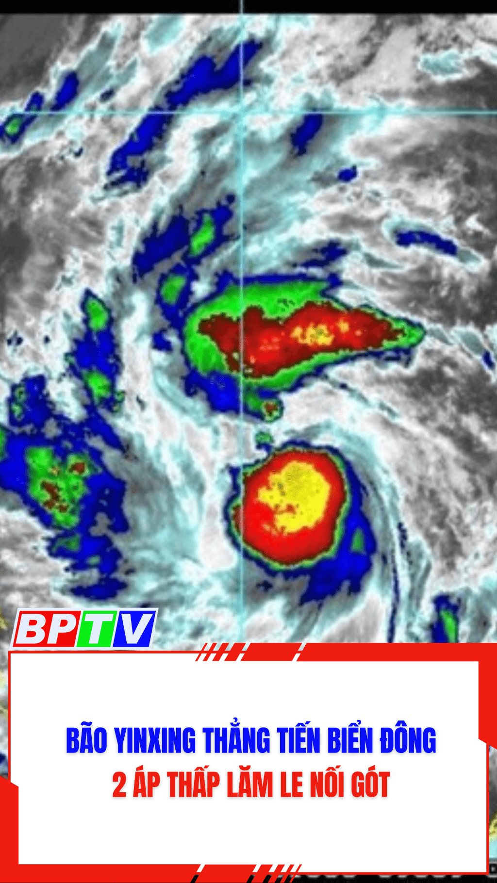 B&atilde;o Yinxing thẳng tiến Biển Đ&ocirc;ng, 2 &aacute;p thấp lăm le nối g&oacute;t #shorts