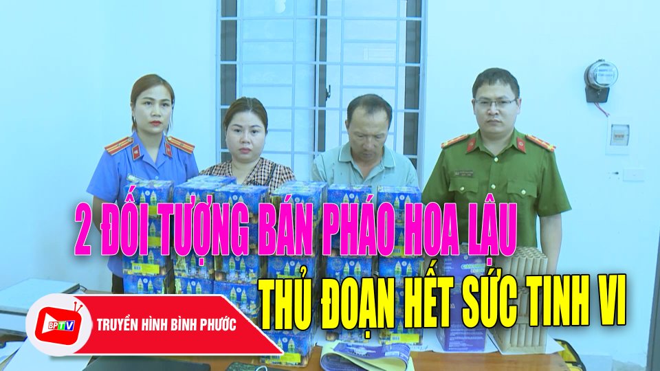 Bắt đối tượng biến pháo hoa lậu thành sản phẩm của Bộ Quốc phòng |BPTV